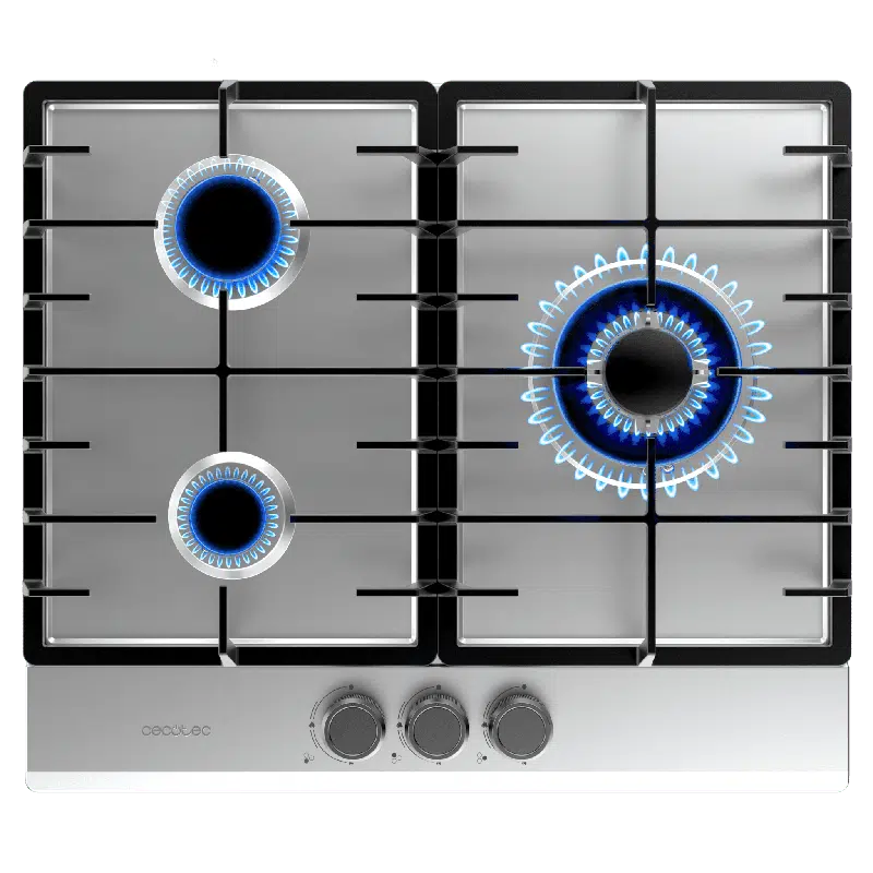 Placa de gas Cecotec Bolero Squad G 3200F Inox - Imagen 2