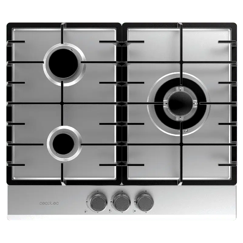 Placa de gas Cecotec Bolero Squad G 3200F Inox - Imagen 3