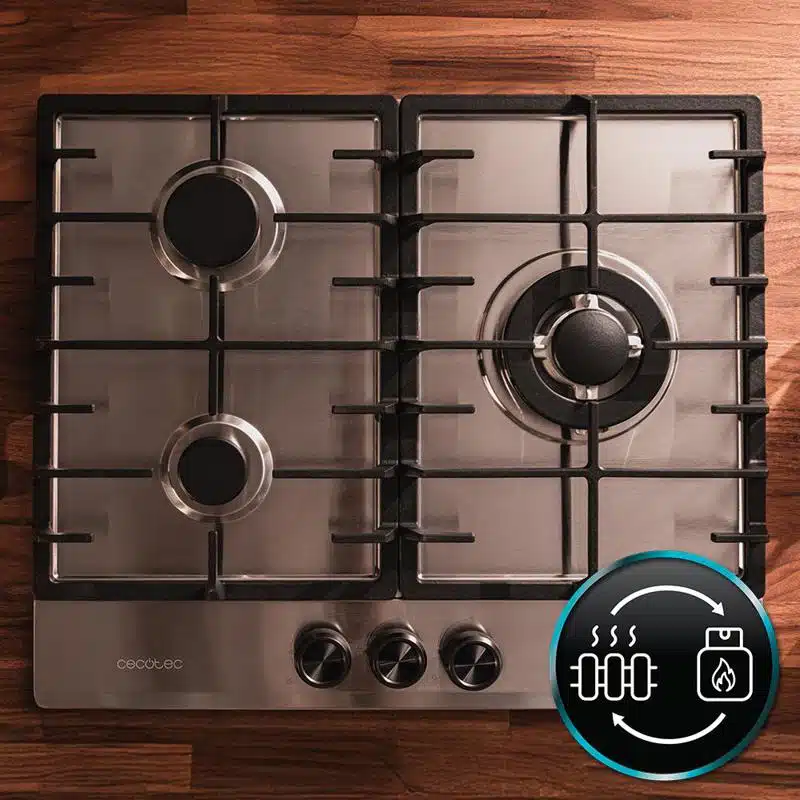 Placa de gas Cecotec Bolero Squad G 3200F Inox - Imagen 8