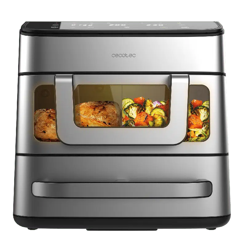 Freidora de aire Cecotec Cecofry FoodCourt 18000 4Pizza - Imagen 2