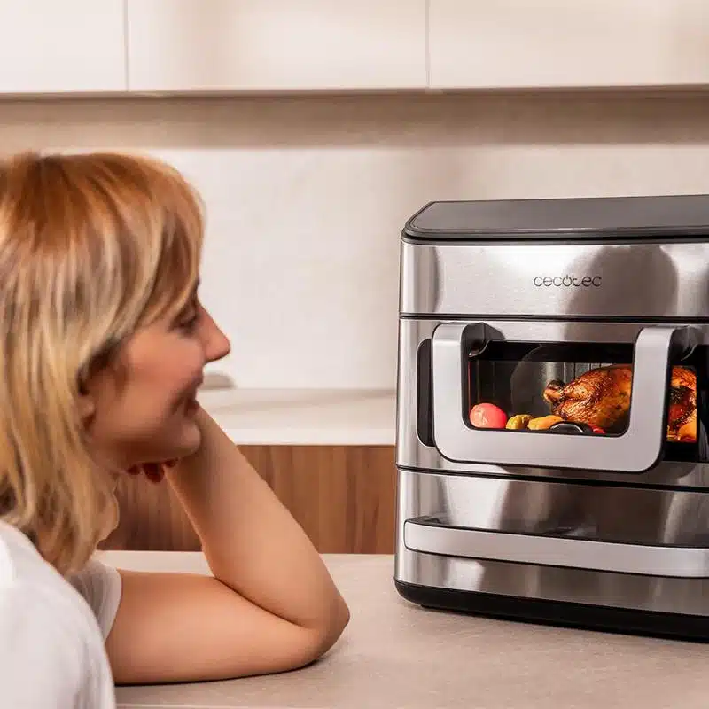 Freidora de aire Cecotec Cecofry FoodCourt 18000 4Pizza - Imagen 11