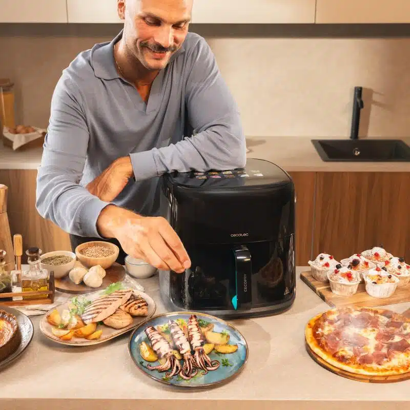 Freidora de aire Cecotec Cecofry&Grill Smokin'Prime 8500 - Imagen 10