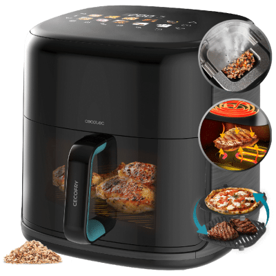 Freidora de aire Cecotec Cecofry&Grill Smokin'Prime 8500