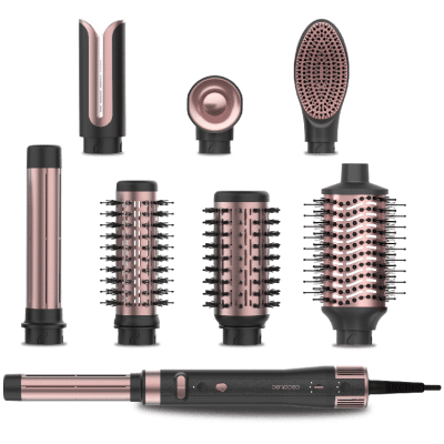 Moldeador de pelo Cecotec CeramicCare 8in1 AirGlam Gyro