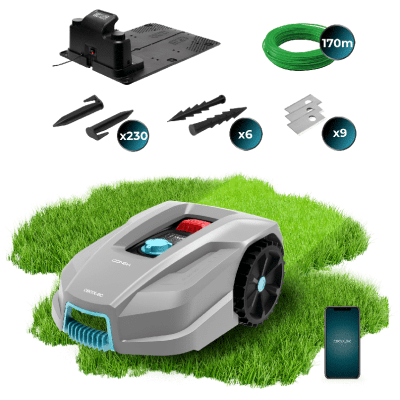 Robot cortacésped Cecotec Conga GrassHopper 800 Connected