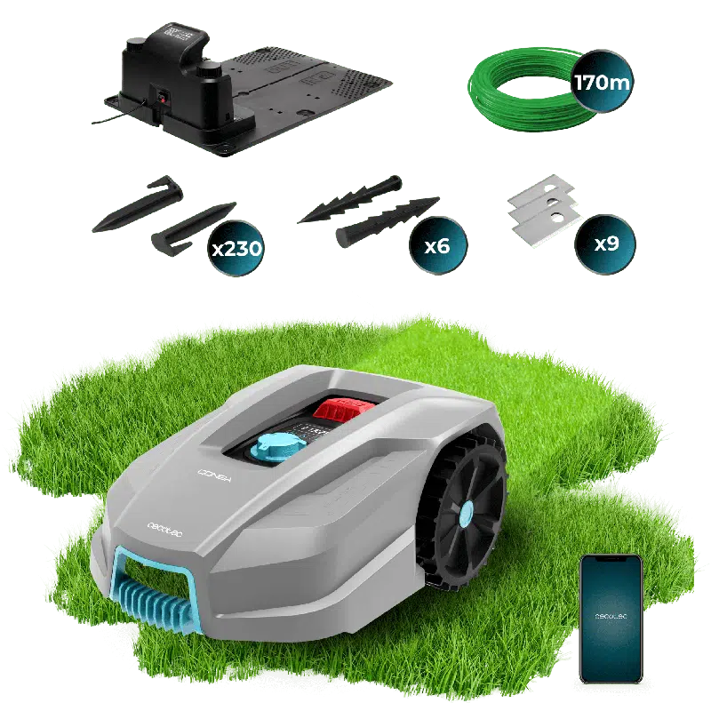 Robot cortacésped Cecotec Conga GrassHopper 800 Connected