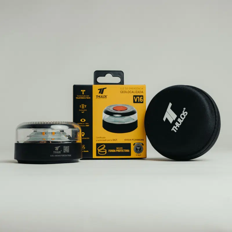 Baliza luz de emergencia geolocalizable THULOS TH-V16-2 - Imagen 5
