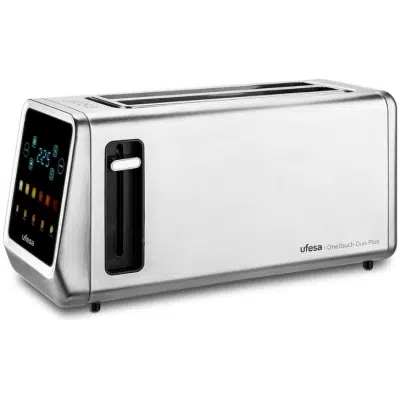 Tostador digital 2 ranuras Ufesa OneTouch Duo Plus