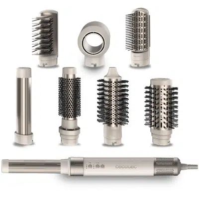 Moldeador Cecotec CeramicCare AirGlam Champagne 8 en 1