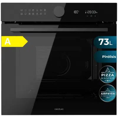 Horno integrable Cecotec Bolero Hexa P516000 Glass Black A