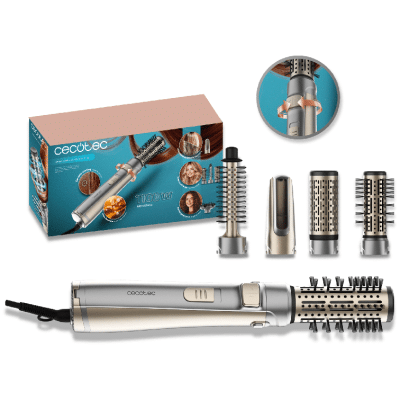 Cepillo de aire Cecotec CeramicCare 5in1 AirBrush Gyro