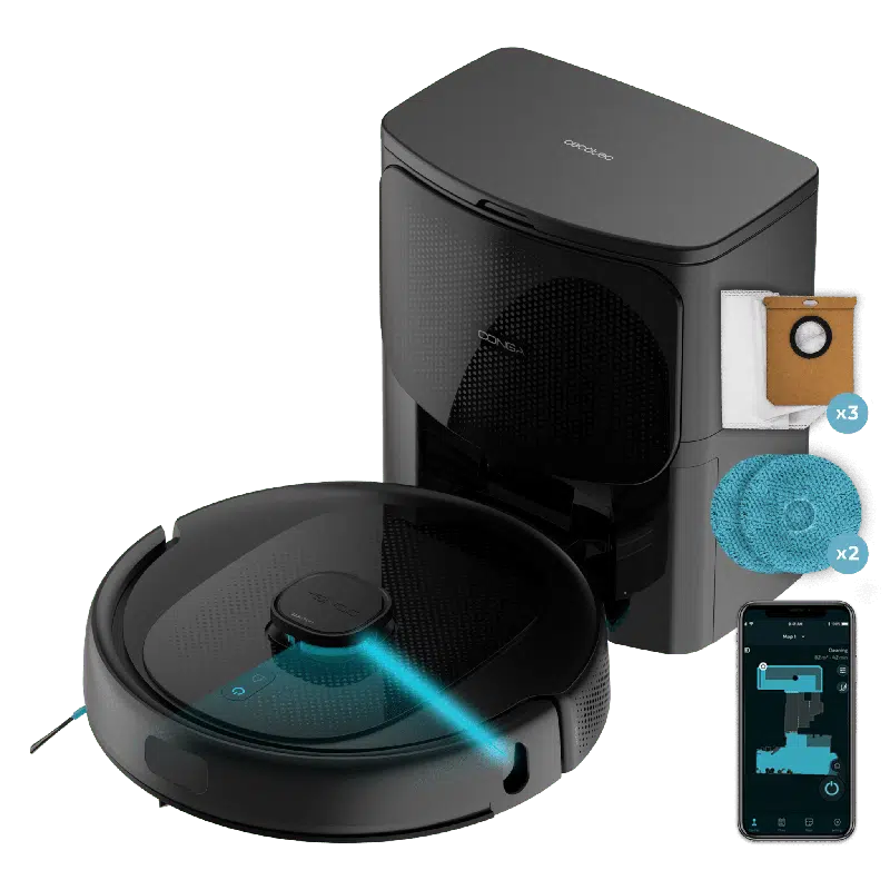 Robot aspirador Cecotec Conga 9590 Spin Revolution Ultra Power Home 8-MOP