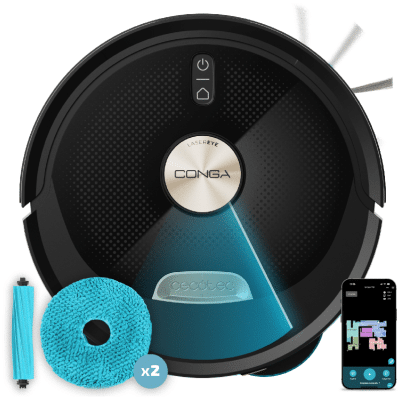 Robot aspirador con navegación laser Cecotec Conga M100 X-Treme