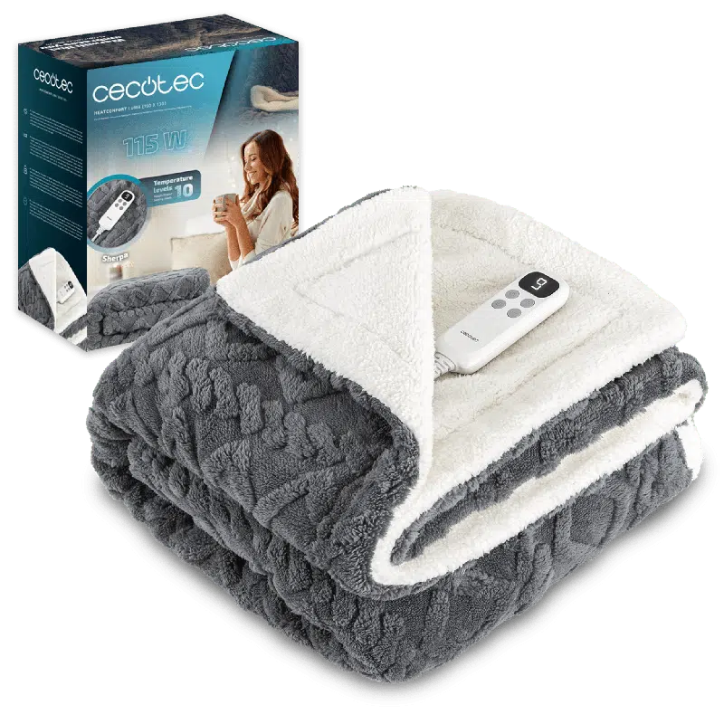 Manta eléctrica Cecotec HeatConfort Luma 160 x 130