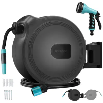 Enrollador de manguera Cecotec HydroShell 20