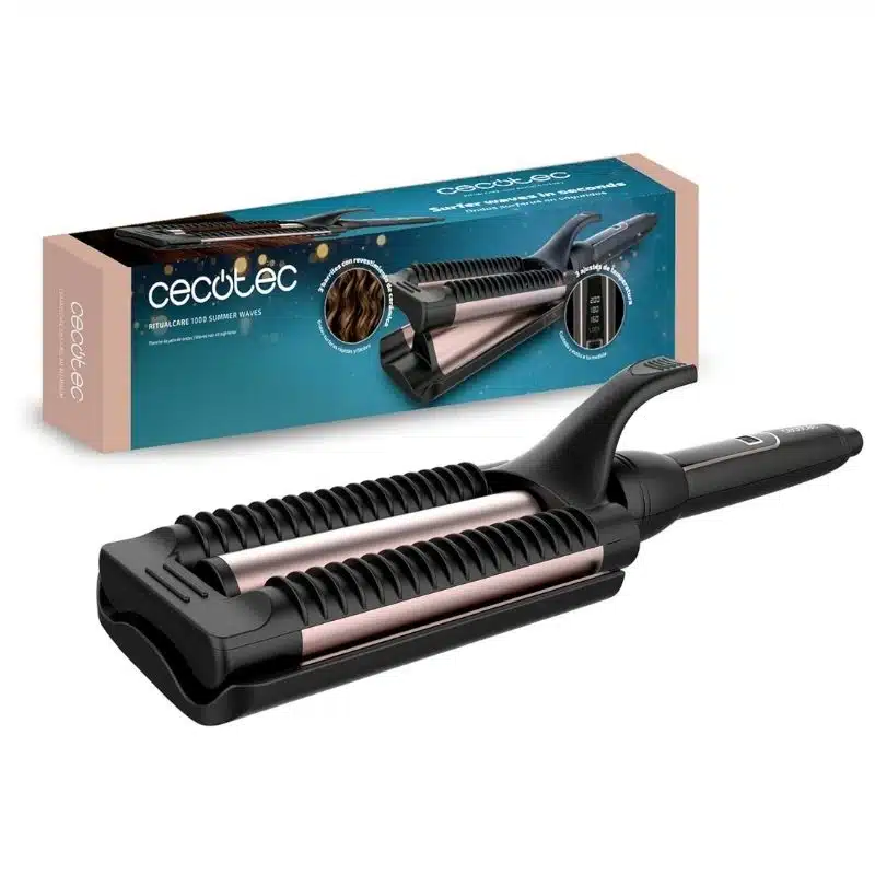 Plancha de pelo de ondas Cecotec RitualCare 1000 Summer Waves