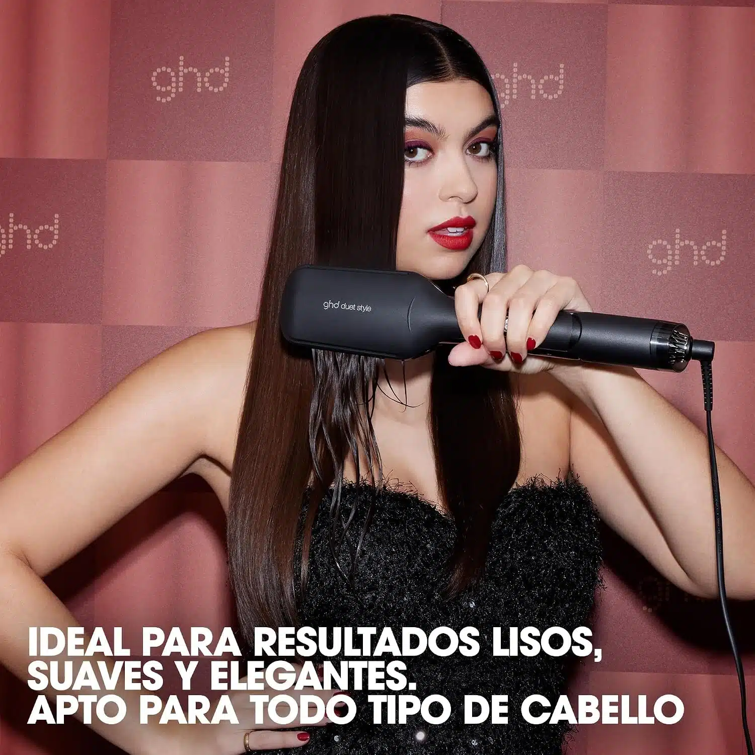 Plancha de pelo 2en1 GHD Duet Style Gift set negro - Imagen 2