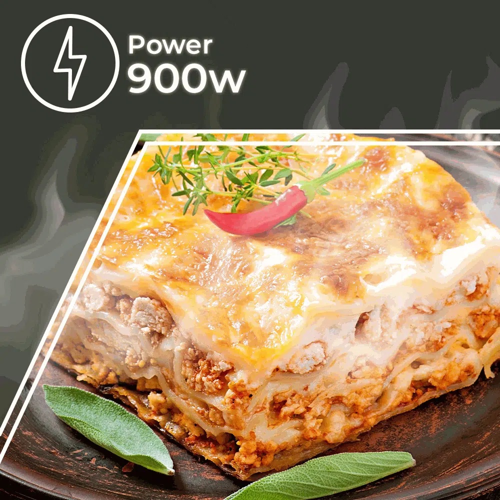 Microondas cerámico Aspes AMWC25900DGN 25L Inox - Imagen 4