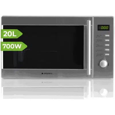 Microondas con Grill Aspes AMW2700DGX 20L Inox
