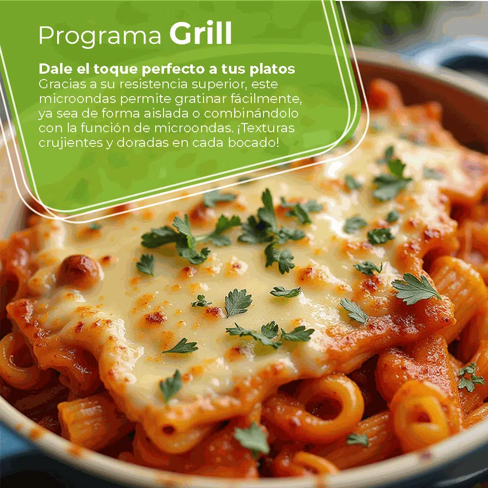 Microondas cerámico Aspes AMWC25900DGN 25L Inox - Imagen 8