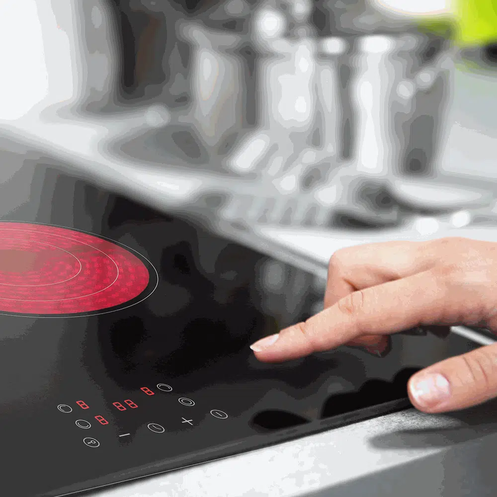 Placa vitrocerámica 3 zonas Aspes AV3602 Negro - Imagen 3