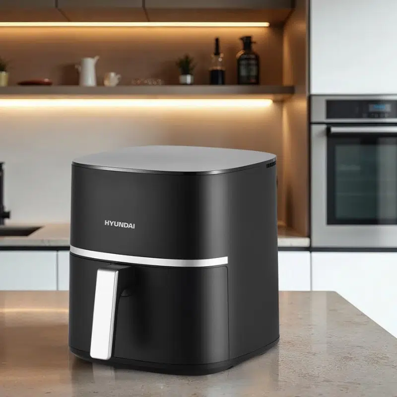 Freidora de aire Hyundai HAF5500D 5.5L Negro - Imagen 2