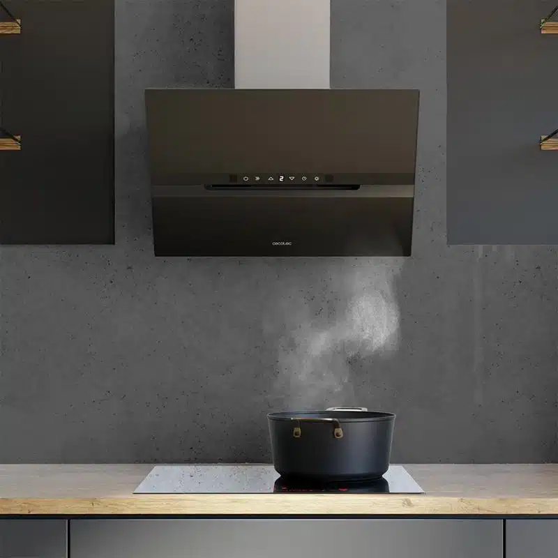 Campana extractora Cecotec Bolero Flux DT 608010 Glass Black A++ - Imagen 6