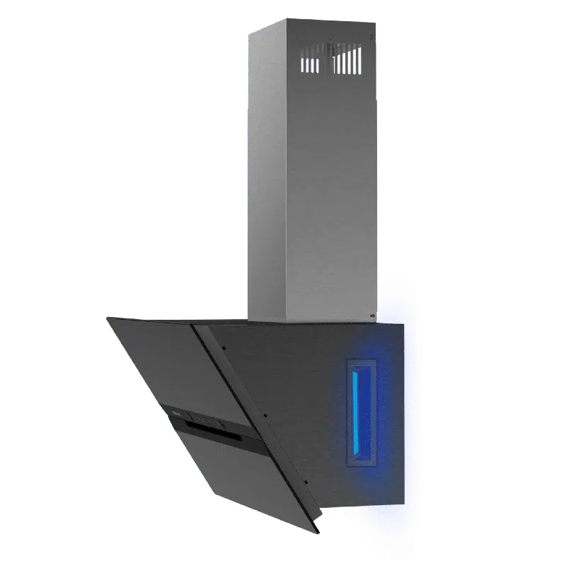 Campana extractora Cecotec Bolero Flux DT 608010 Glass Black A++ - Imagen 2