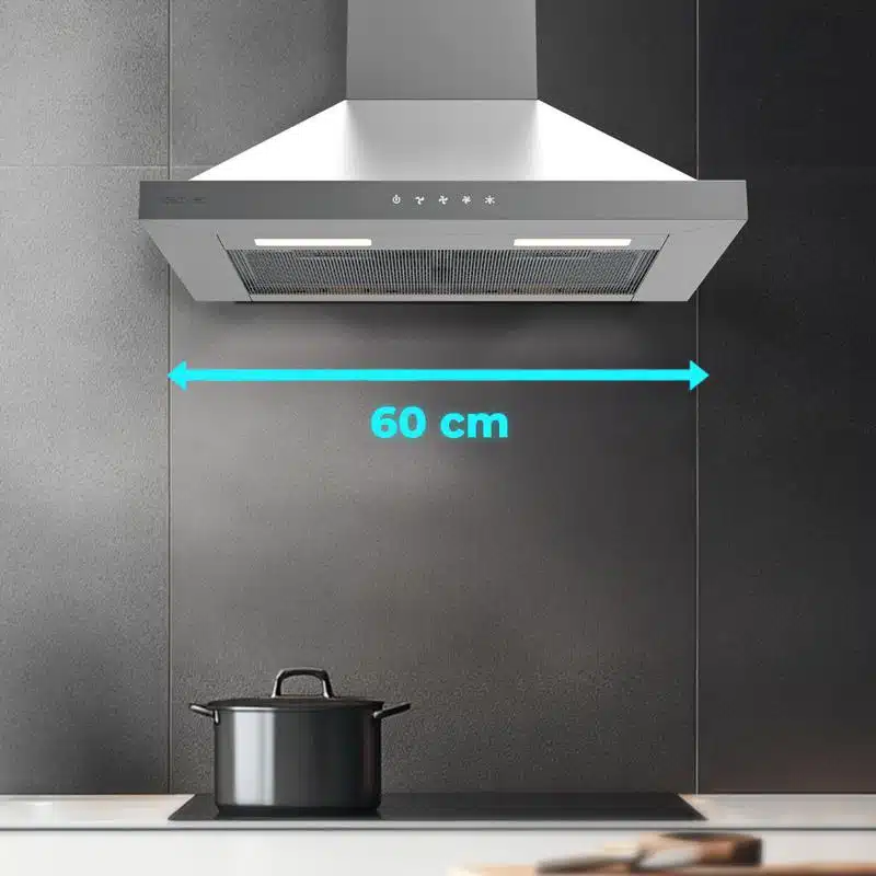 Campana extractora Cecotec Bolero Flux PT 604000 Inox A+++ - Imagen 11