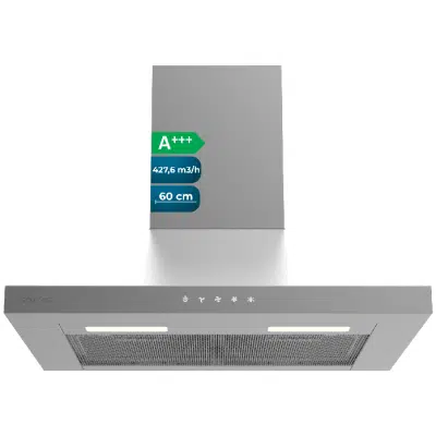 Campana extractora Cecotec Bolero Flux PT 604000 Inox A+++