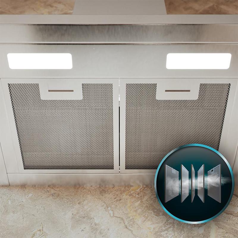 Campana extractora Cecotec Bolero Flux TT 604000 Inox A++ - Imagen 9