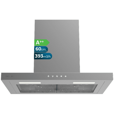 Campana extractora Cecotec Bolero Flux TT 604000 Inox A++