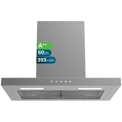 Campana extractora Cecotec Bolero Flux TT 604000 Inox A++