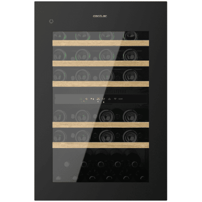 Vinoteca Cecotec Bolero GrandSommelier Duo 57000 Touch Black