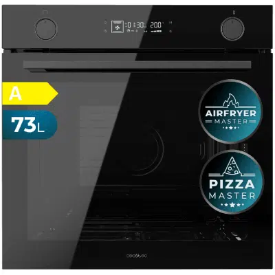 Horno integrable Cecotec Bolero Hexa AF326000 Glass Black A