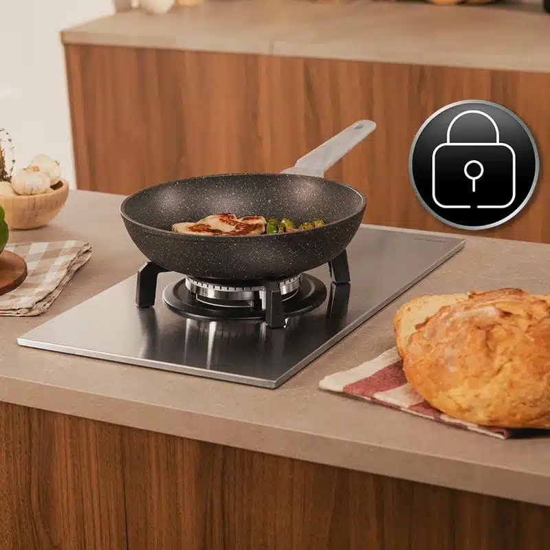 Placa de gas 1 fuego Cecotec Bolero Squad G 1400S Inox - Imagen 9