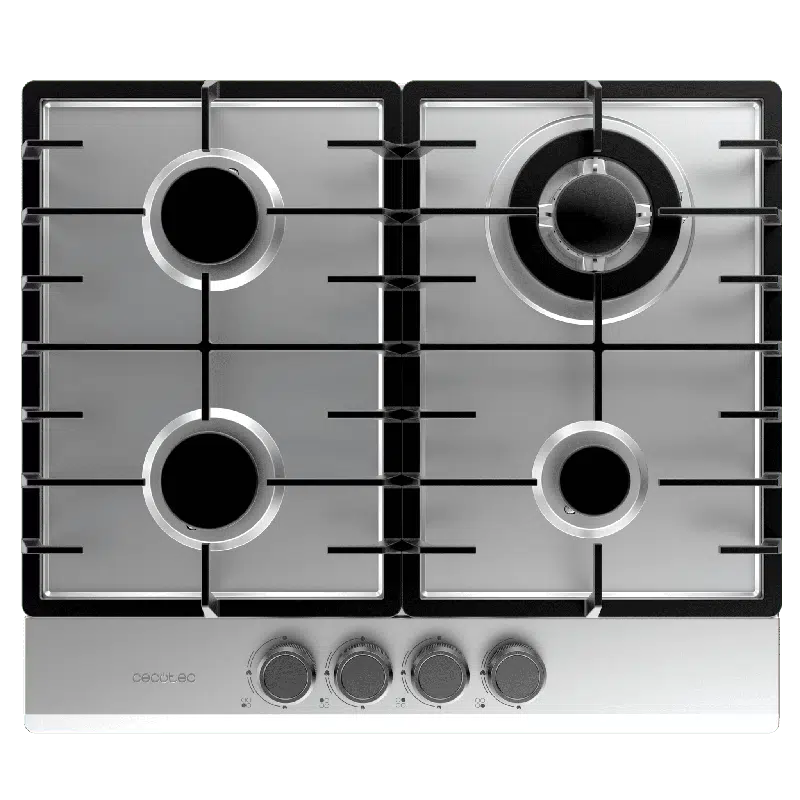 Placa de gas Cecotec Bolero Squad G 4200F Inox - Imagen 2