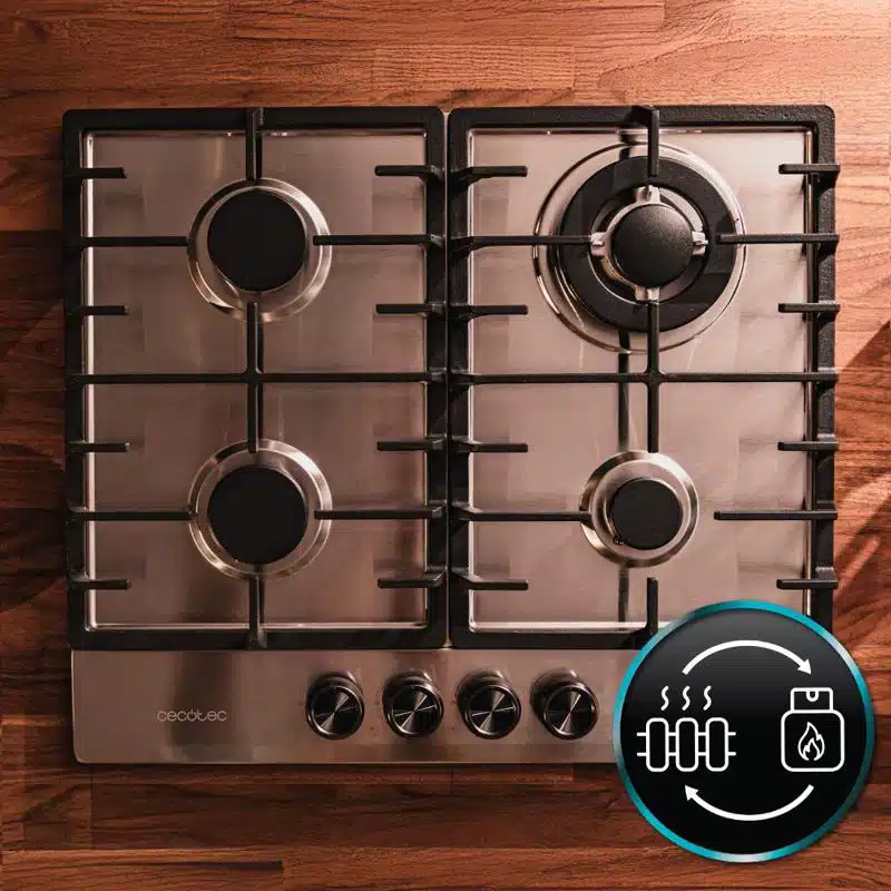 Placa de gas Cecotec Bolero Squad G 4200F Inox - Imagen 10