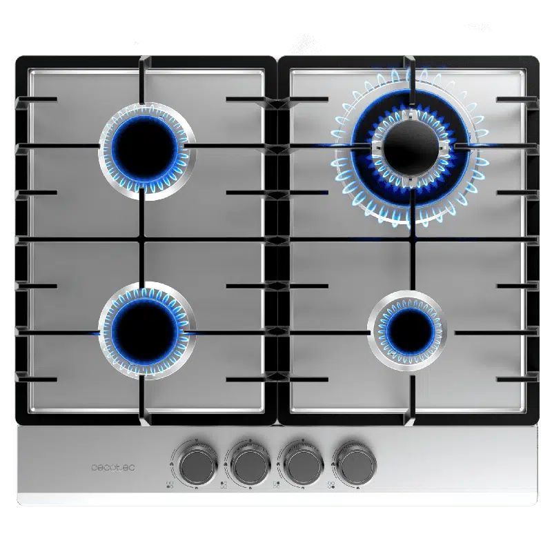 Placa de gas Cecotec Bolero Squad G 4200F Inox - Imagen 6