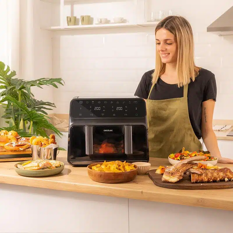 Freidora sin aceite digital Cecotec Cecofry Advance 9000 Window - Imagen 5
