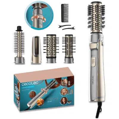 Cepillo de aire Cecotec CeramicCare 5in1 AirBrush Gyro Elite