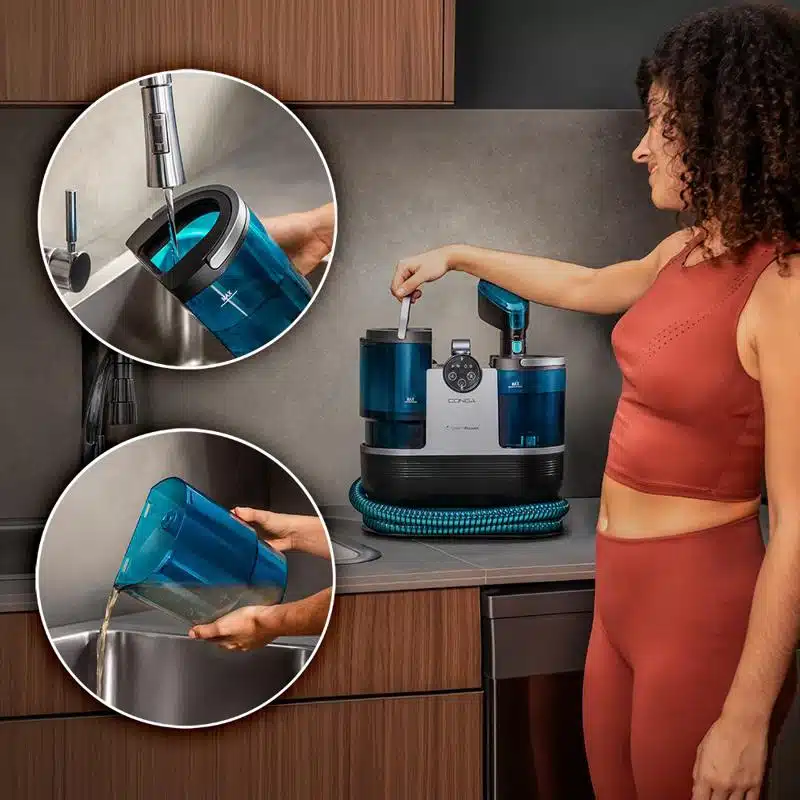 Limpiatapicerías Cecotec Conga 7000 Carpet&Spot Clean Steam XXL X-Treme - Imagen 5