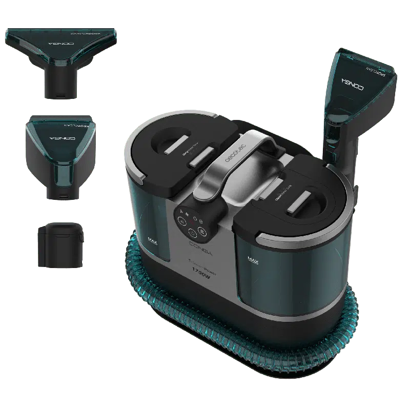 Limpiatapicerías Cecotec Conga 7000 Carpet&Spot Clean Steam XXL X-Treme - Imagen 3