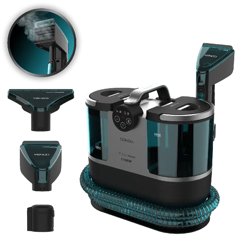 Limpiatapicerías Cecotec Conga 7000 Carpet&Spot Clean Steam XXL X-Treme