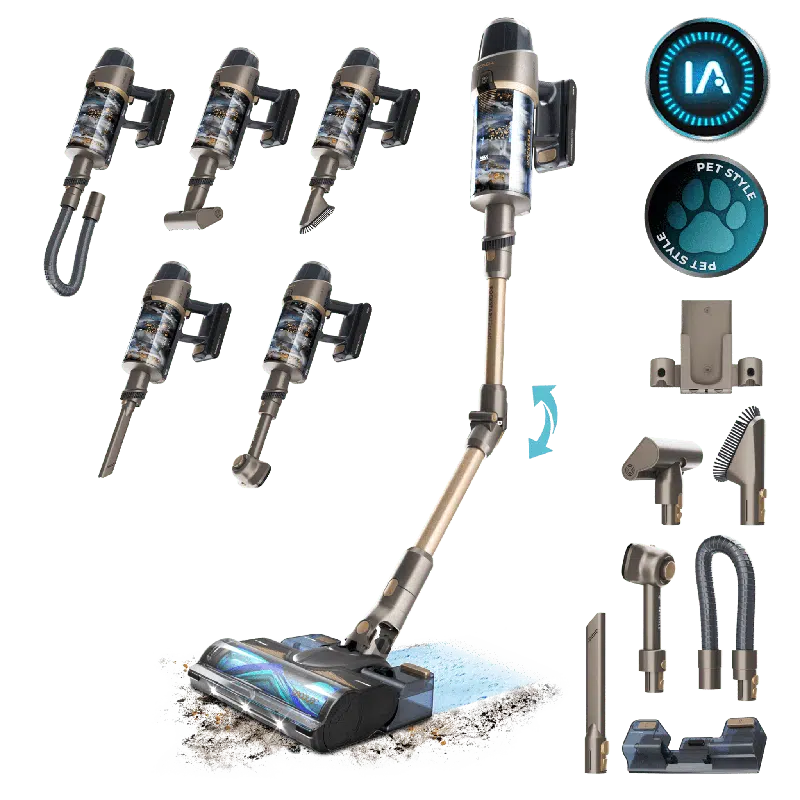 Aspirador vertical Cecotec Conga Rockstar RX90 AI AquaPet Flex X-Treme