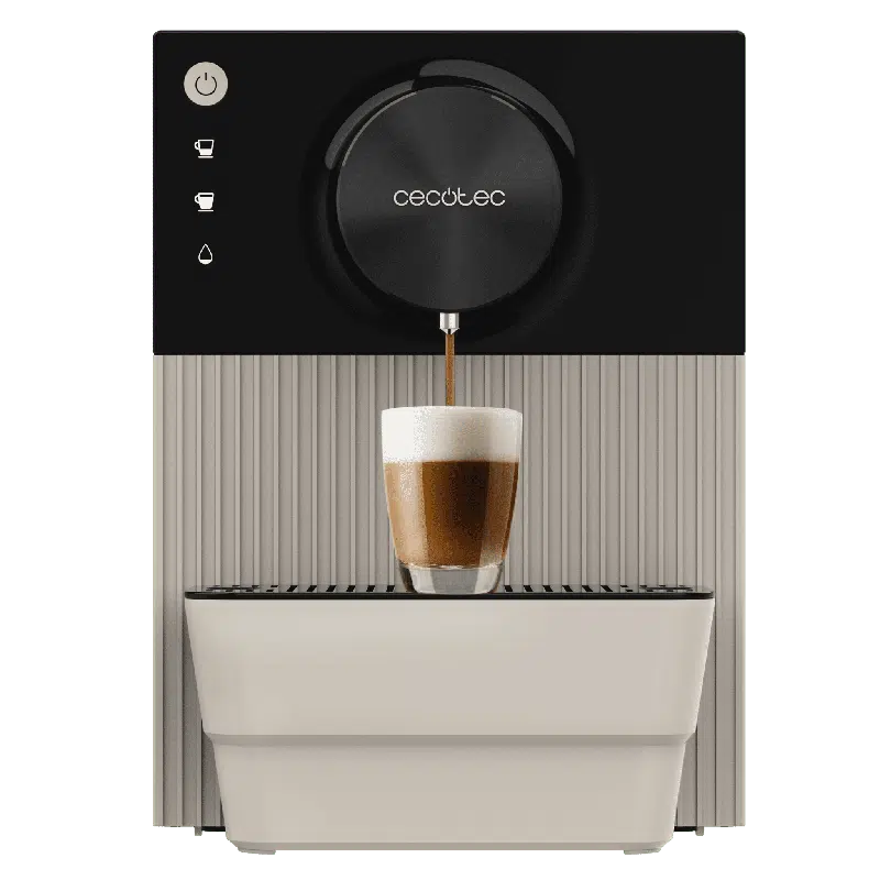 Cafetera superautomática Cremmaet Cube Beige