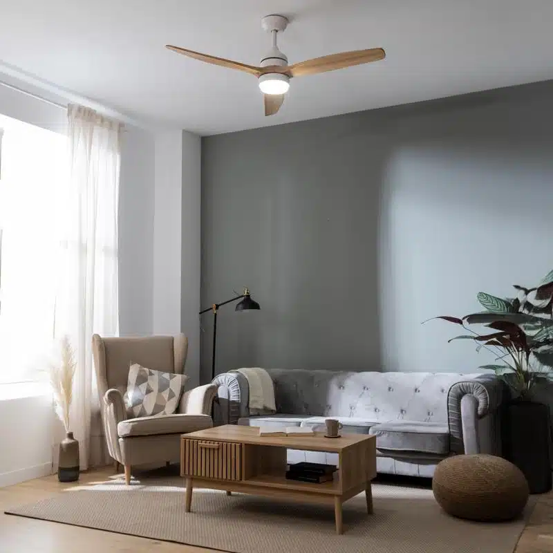 Ventilador de techo Cecotec EnergySilence Aero 5275 WhiteWood - Imagen 8