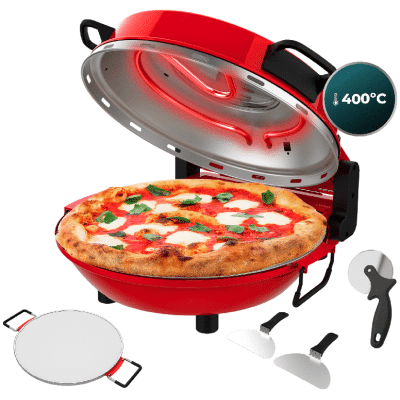 Horno para pizza Cecotec Fun Pizza&Co Mamma Mía Window Plus