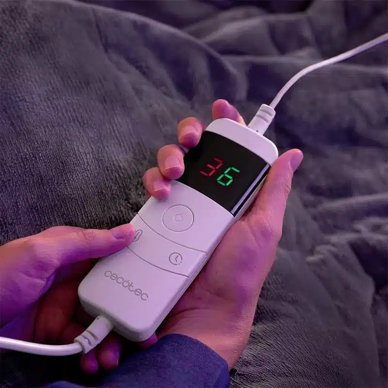 Manta eléctrica Cecotec HeatConfort Weighted 9 Kg 180 X 200 - Imagen 5