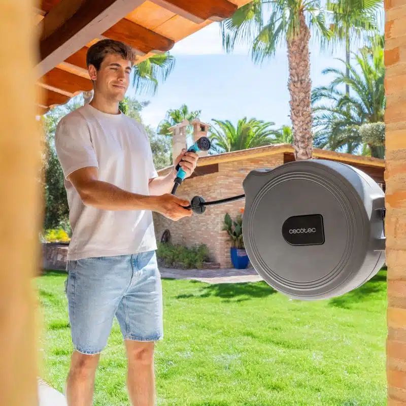 Enrrollador de manguera Cecotec HydroShell 10 - Imagen 5